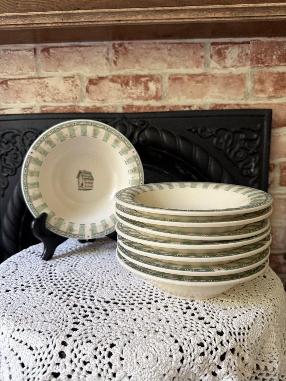 Pfaltzgraff Naturewood Soup Cereal Bowls 7.25” - Set of 8